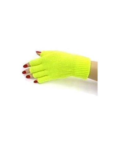 Mitaines courtes fluo