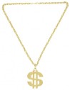 Collier dollar or avec chaine