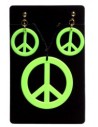 Boucles d'oreilles avec collier hippie