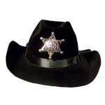 Chapeau de sheriff avec étoile