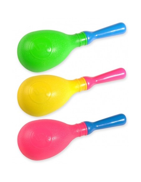 Maxi maracas plastique