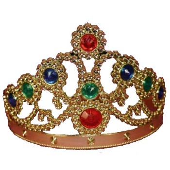 Couronne de princesse or