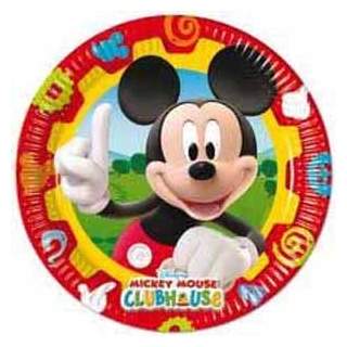 8 assiettes carton Mickey Mouse