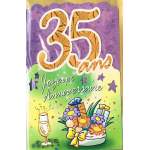 Carte Joyeux Anniversaire 35 ans
