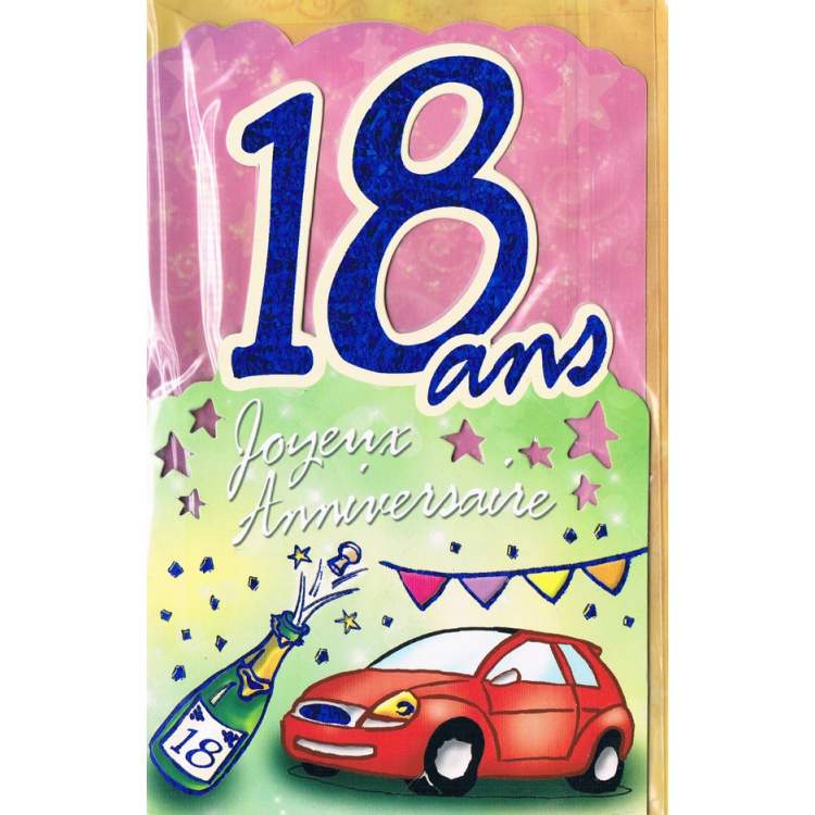 Carte anniversaire 18  Carte anniversaire 20 ans, Carte anniversaire 18 ans,  Texte anniversaire