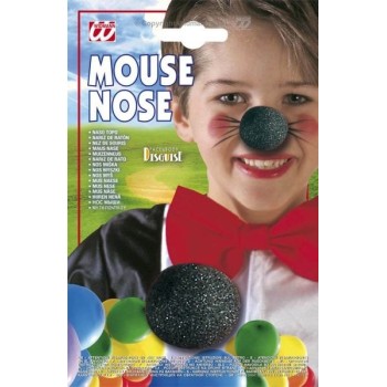 Nez noir en mousse