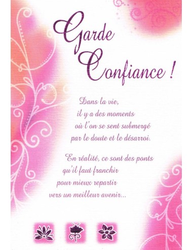 Carte garde confiance