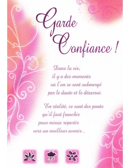 Carte garde confiance