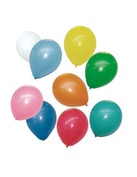 100 ballons gonflables couleurs assorties