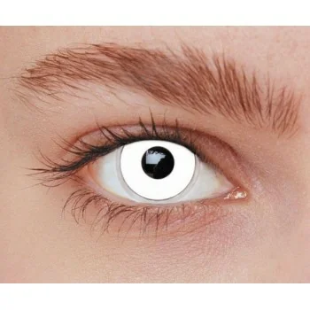 Lentilles iris blanc