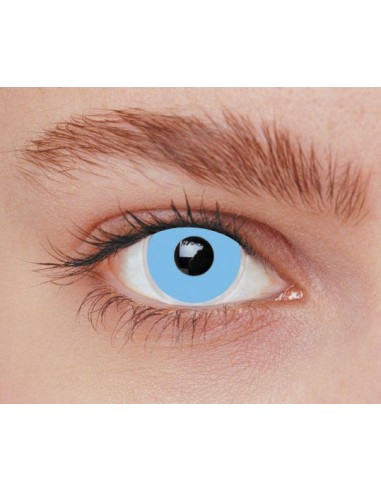 Lentilles iris bleu